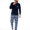 Pijama de caballero en micropolar