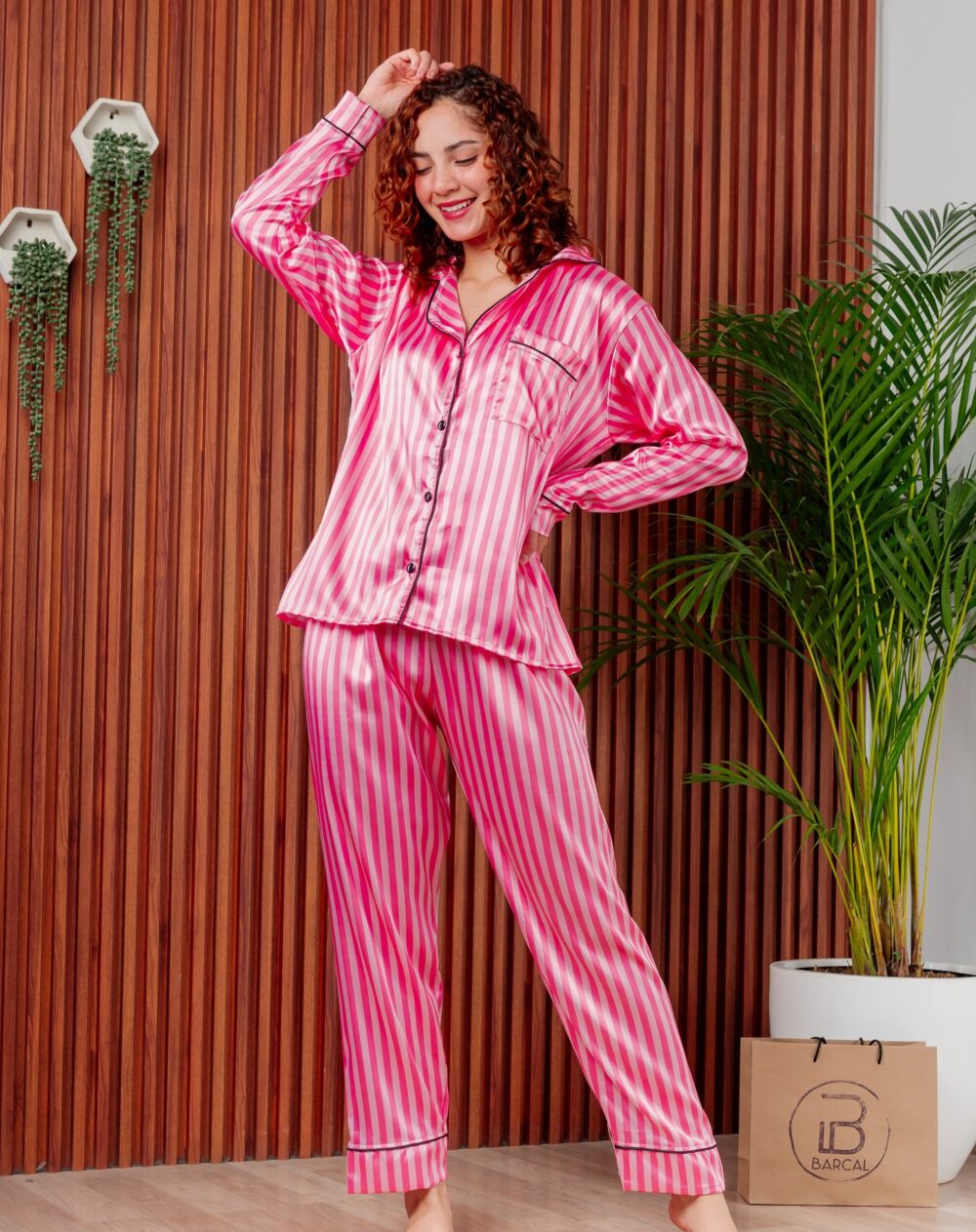 Pijama de Dama en Seda - Modelo Victoria - Imagen 4